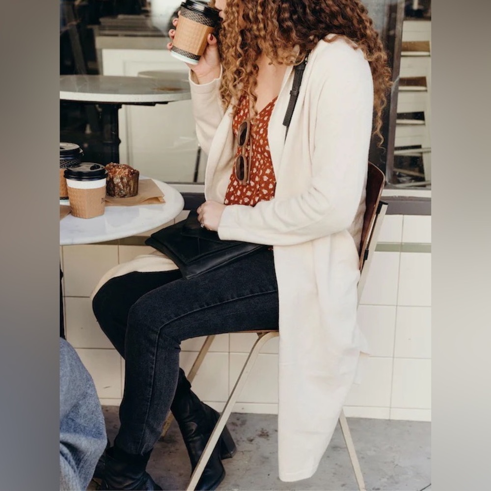 CJLA Meredith Hoodie Duster with Pockets